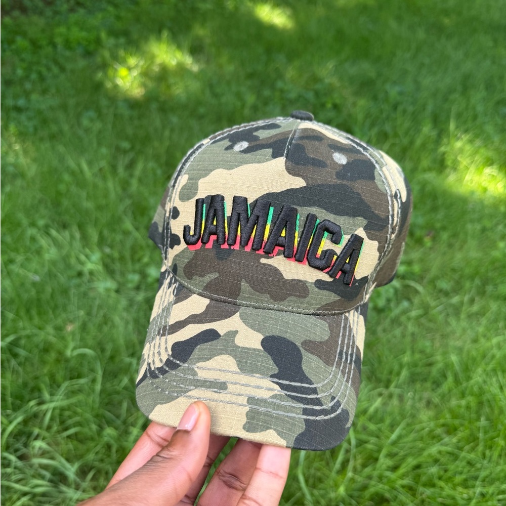 Camouflage Jamaica Cap